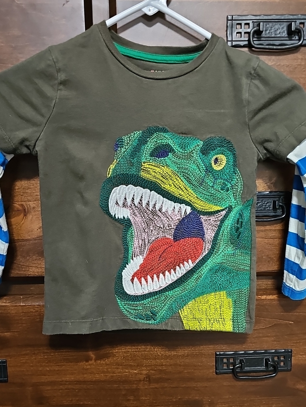 Mini Boden T-rex T-shirt